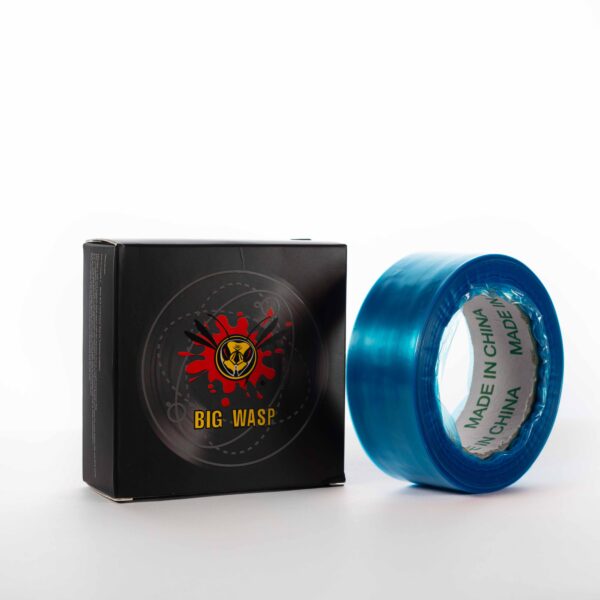 Rollo Cubre Cables Azul marca Bigwasp 100m x 5cm