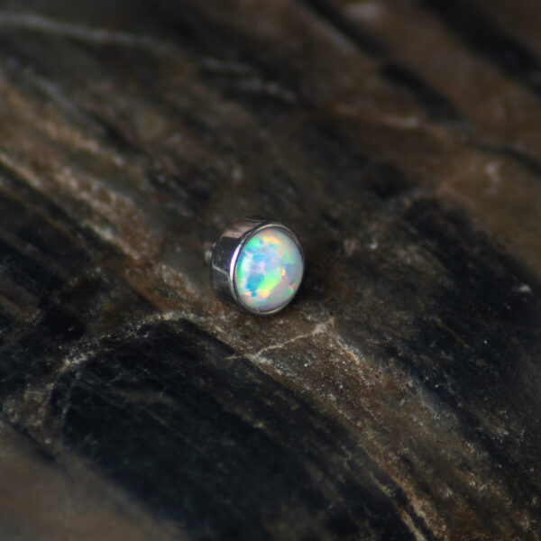 Dermal Top 16-18g Opalo - 3mm