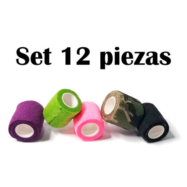 12pz Vendas Auto Adheribles 2"