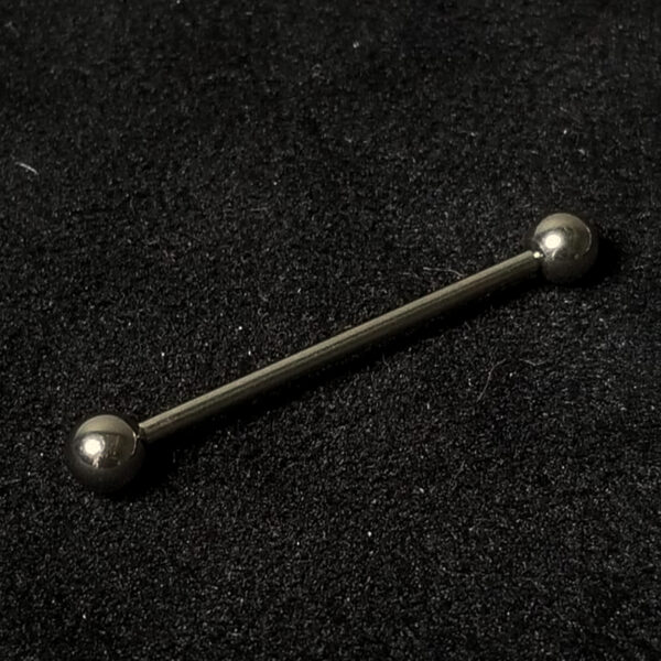 Barbel Industrial 14g Básico - Plata/30mm