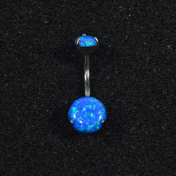 Piercing Ombligo Rosca Interna,  Opalo